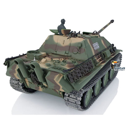 TOUCAN RC HOBBY Henglong 1/16 TK7.0 Promotion German Jadpanther 3869 RTR RC Tank FPV Infrared Combat Smoke BB Unit Metal Sprockets Idlers Wheels Tracks Steel Gearbox