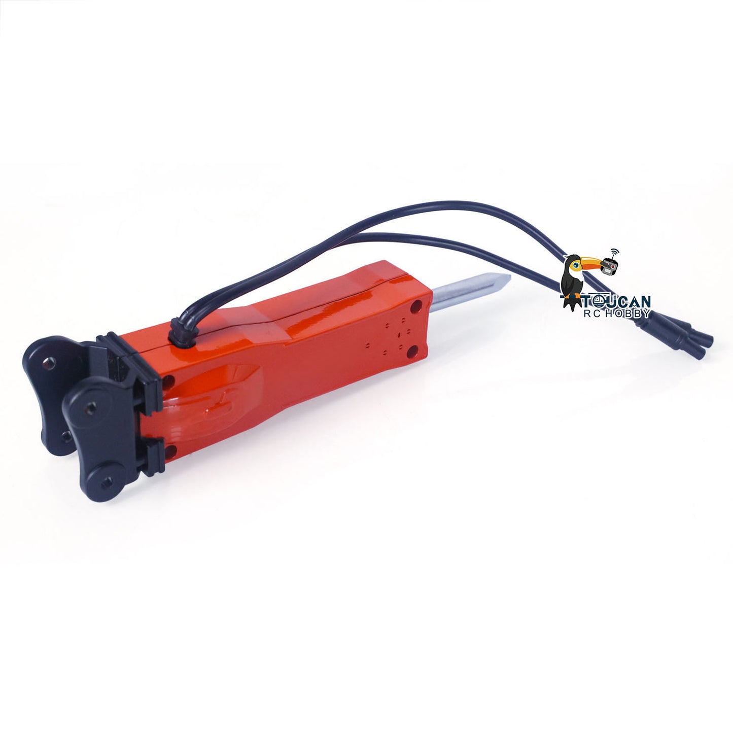 Kabolite Metal Rippers Electric Claw Hammer Quick Release for 1/18 K961-100S Hydraulic RC Excavator Remote Control Digger DIY