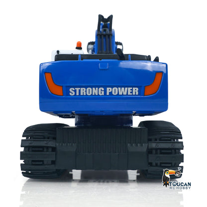 TOUCAN RC HOBBY HUINA 1/18 RC 13550 Remote Control Excavator 11CH 350?? Rotation RC Digger 2.4G Radio Battery Light Sound USB Charger