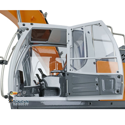 1:14 RC Hydraulic Digger Radio Control Metal Excavator L945 RTR Trucks Battery Transmitter Construction Vehicles Toys Model