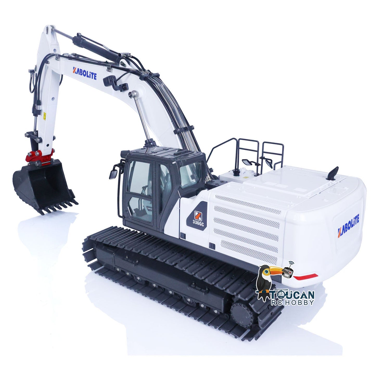 Pre-order RTR Kabolite K961 100S 1/18 Hydraulic Remote Control Excavator RC Digger Flysky ST8 Radio Sound System Electric Claw Hammer