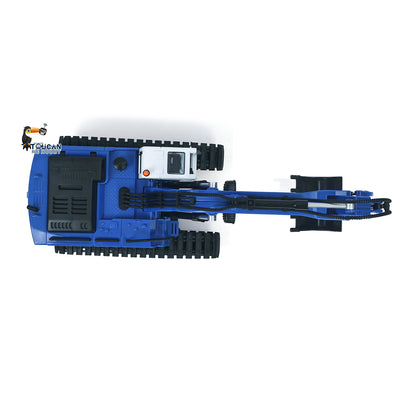 TOUCAN RC HOBBY HUINA 1/18 RC 13550 Remote Control Excavator 11CH 350?? Rotation RC Digger 2.4G Radio Battery Light Sound USB Charger