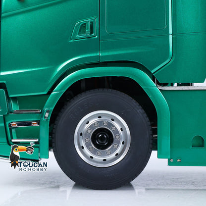 In Stock TOUCAN RC HOBBY Z008 1/14 4x4 Metal Chassis RC Tractor Truck 2Speed Gearbox Magnetic High Roof Chassis Suspension Smoke Light Sound RTR