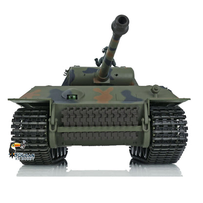 TOUCAN RC HOBBY Henglong 1/16 TK7.0 Plastic German Tiger I Panther RTR RC Tank 3818/3819 360 Degrees Turret Infrared Combat BB Sounds Lights Smoke Model