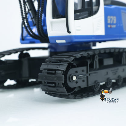 TOUCAN RC HOBBY HUINA 1/18 RC 13550 Remote Control Excavator 11CH 350?? Rotation RC Digger 2.4G Radio Battery Light Sound USB Charger