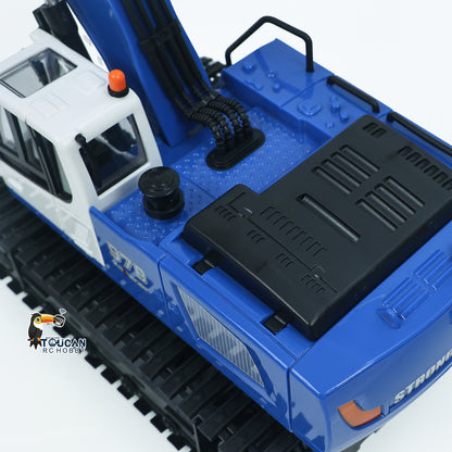 TOUCAN RC HOBBY HUINA 1/18 RC 13550 Remote Control Excavator 11CH 350?? Rotation RC Digger 2.4G Radio Battery Light Sound USB Charger