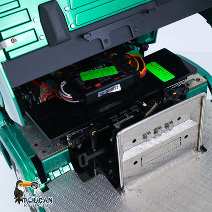 In Stock TOUCAN RC HOBBY Z008 1/14 4x4 Metal Chassis RC Tractor Truck 2Speed Gearbox Magnetic High Roof Chassis Suspension Smoke Light Sound RTR