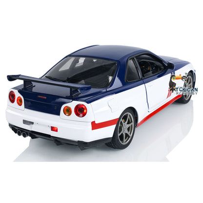 Capo R34 1/8 4WD 4x4 Metal RC Racing Car Remote Control Drift Cars High Speed RTR Ready to Run Sound Smoking Optional Versions
