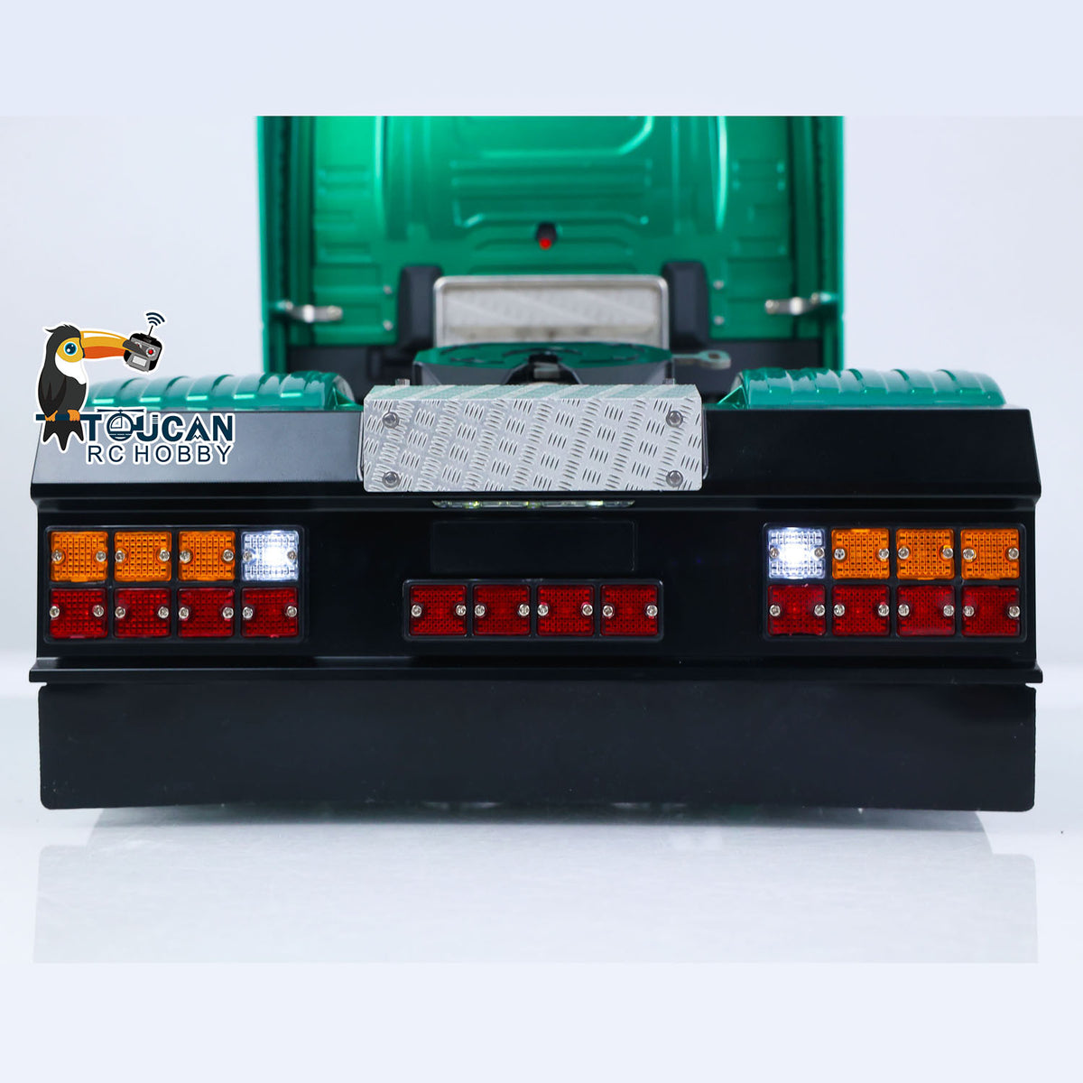 In Stock TOUCAN RC HOBBY Z008 1/14 4x4 Metal Chassis RC Tractor Truck 2Speed Gearbox Magnetic High Roof Chassis Suspension Smoke Light Sound RTR