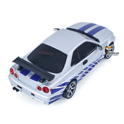 US Stock LDRC 1/18 4x2 RC Racing Car RWD Remote Control Drift Vehicles Model Gyroscope LD1899 Radio Battery Motor ESC Light