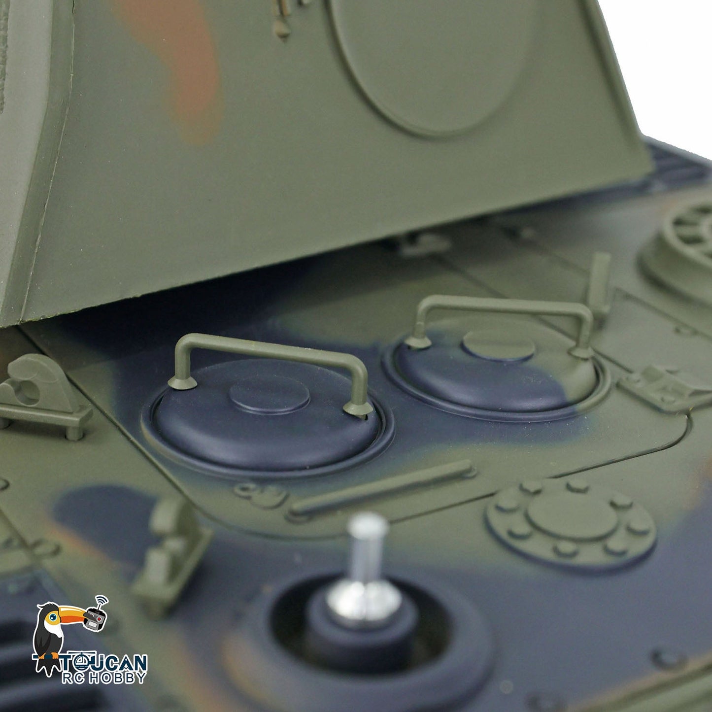 TOUCAN RC HOBBY Henglong 1/16 TK7.0 German Panther RTR RC Tank 3819 FPV 360 Degrees Turret BB IR Smoke Metal Barrel Tracks Sprockets Idlers Road Wheels