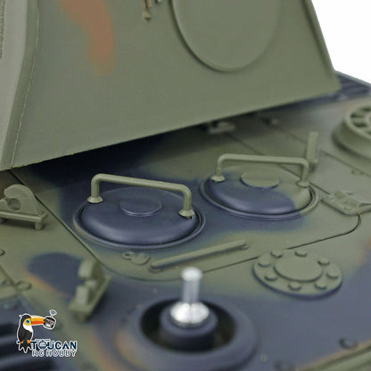 TOUCAN RC HOBBY Henglong 1/16 TK7.0 German Panther RTR RC Tank 3819 FPV 360 Degrees Turret BB IR Smoke Metal Barrel Tracks Sprockets Idlers Road Wheels