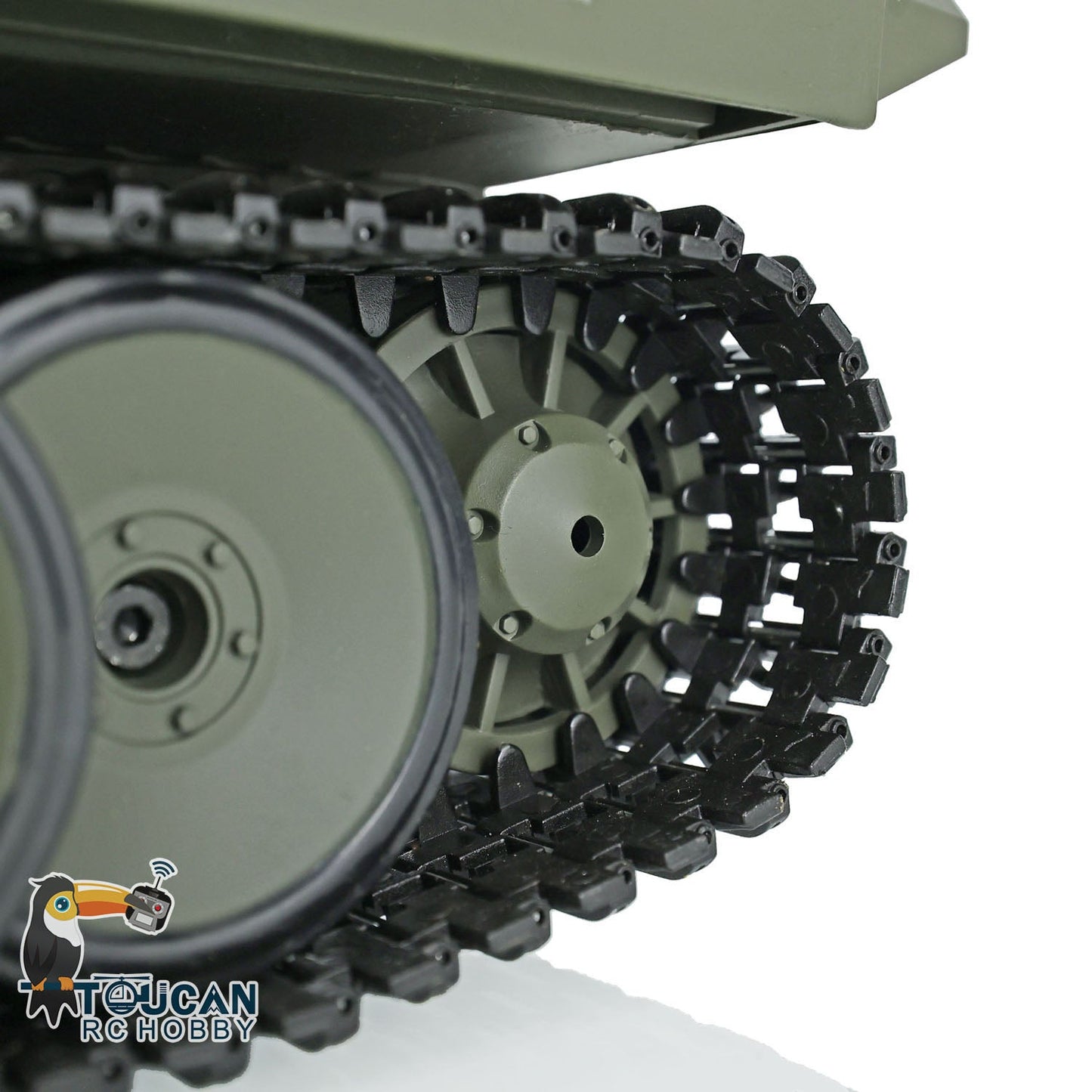 TOUCAN RC HOBBY Henglong TK7.0 1/16 Plastic German Panther RTR RC Tank 3819 FPV 360 Degrees Turret BB IR Smoke Sounds Lights Metal Steel Driving Gearbox