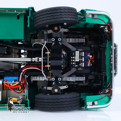 In Stock TOUCAN RC HOBBY Z008 1/14 4x4 Metal Chassis RC Tractor Truck 2Speed Gearbox Magnetic High Roof Chassis Suspension Smoke Light Sound RTR