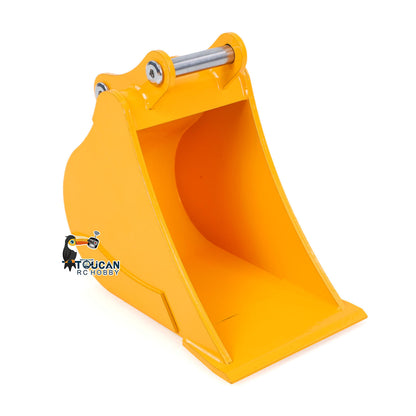 TOUCAN RC HOBBY  Metal Grille/ Rake/ Trapezoidal/ Narrow Toothed/ Toothless/ Bucket for 323GX 1/12 Remote Control Hydraulic Excavator Metal RC Heavy Machine Digger Construction Car DIY Model