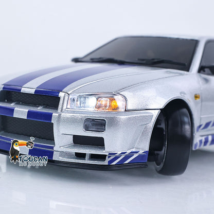 US Stock LDRC 1/18 4x2 RC Racing Car RWD Remote Control Drift Vehicles Model Gyroscope LD1899 Radio Battery Motor ESC Light