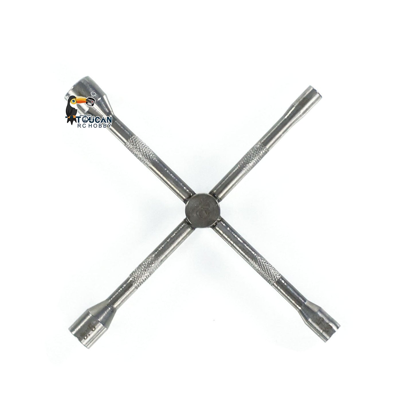 JDM-213 Metal Cross Socket 2.0/2.5/3.5/4.0mm for Scale RC Truck Excavator Loader Construction Vehicle Model DIY Accessories