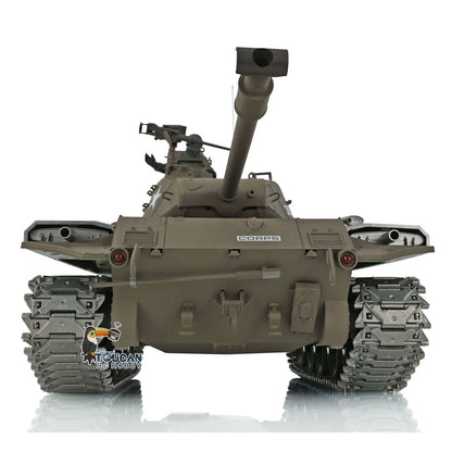 TOUCAN RC HOBBY Henglong 1/16 TK7.0 3838 USA M26 Pershing 3839 Walker Bulldog M41A3 RTR RC Tank 360 Degrees Turret IR BB Smoke Metal Sprockets Tracks Gearbox