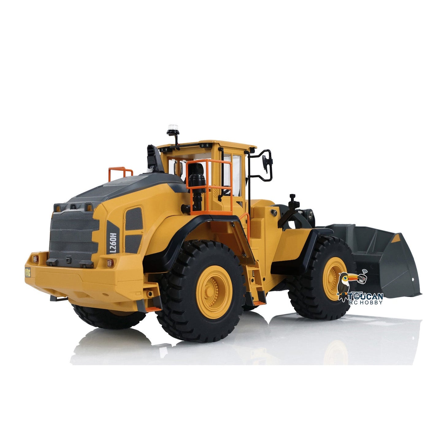 In Stock Double Eagle Metal 1/16 L260H E592 RC Loader Remote Control Electric Lifting Construction Vehicle Model Toy Light Sound ESC Motor Servo Battery