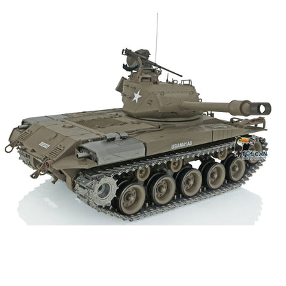 TOUCAN RC HOBBY Henglong 1/16 TK7.0 USA Walker Bulldog 3839 RTR RC Tank FPV 360 Degrees Turret Smoke IR BB Unit Metal Tracks Gearbox Sprockets Wheels