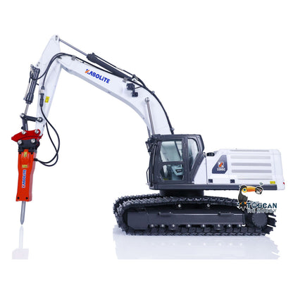 Pre-order RTR Kabolite K961 100S 1/18 Hydraulic Remote Control Excavator RC Digger Flysky ST8 Radio Sound System Electric Claw Hammer