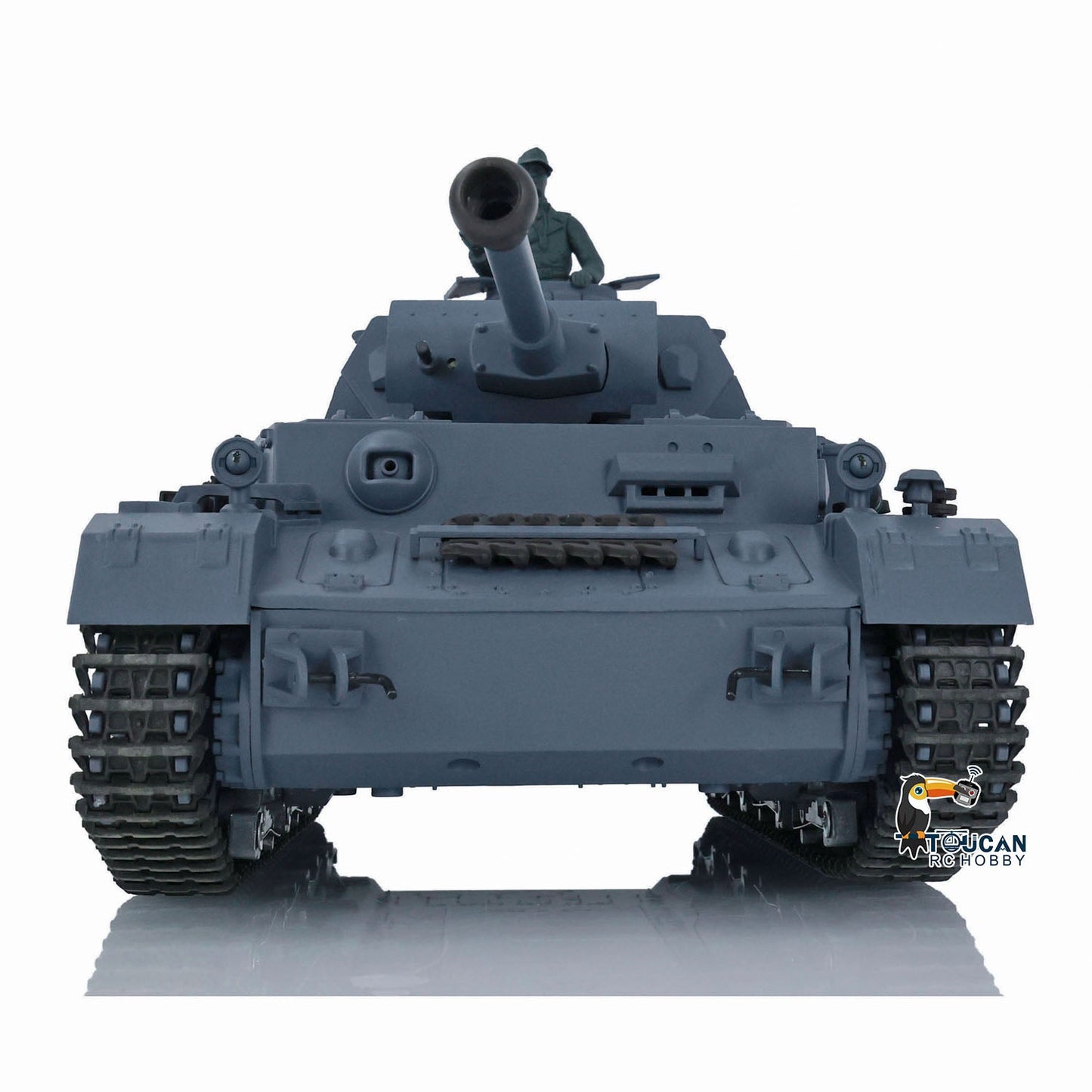 TOUCAN RC HOBBY Henglong 1/16 Plastic TK7.0 3858/3859 German Panzer IV F2 F RTR RC Tank FPV Infrared Comkbat 360 Degrees Turret Smoke BB Steel Driving Gearbox Metal Barrel