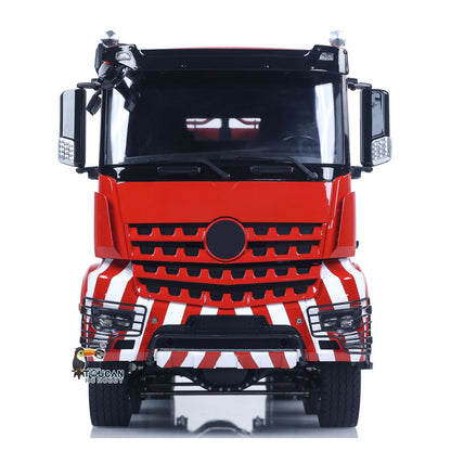 1/14 8x8 Metal Hydraulic RC Dumper Tipper Car Radio Control Full Dump Trucks with Standard Bucket Hobby Model DIY PNP