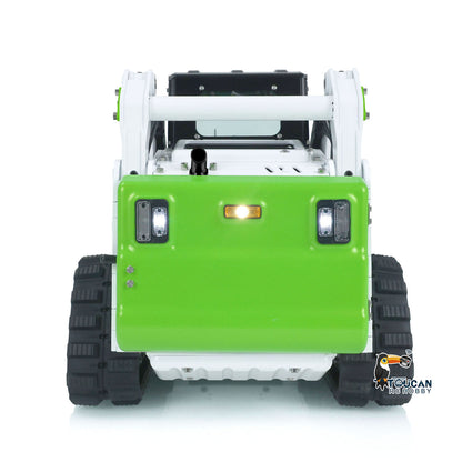 LESU Metal 1/14 Aoue LT5 Remote Controlled Hydraulic Loader Customized Assembled Painted Skid-Steer Ready To Run Vehicle Blade Sieve Bucket Hay Clamp Ripper