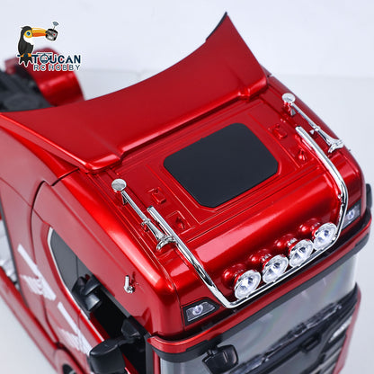 TOUCAN RC HOBBY US Stock 6*4 HUINA 1501PRO 1/18 RC Tractor Truck RTR Plastic Radio Controlled Construction Vehicle Light Sound Unit Assembled Finished Model