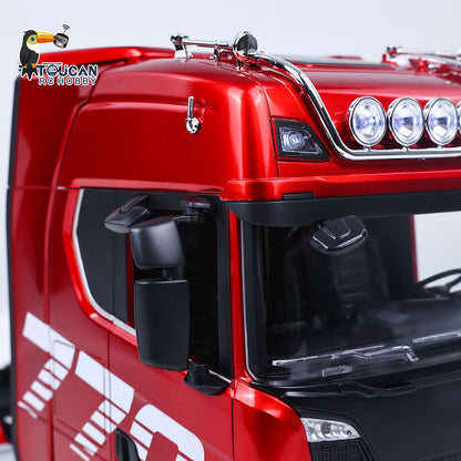 TOUCAN RC HOBBY US Stock 6*4 HUINA 1501PRO 1/18 RC Tractor Truck RTR Plastic Radio Controlled Construction Vehicle Light Sound Unit Assembled Finished Model