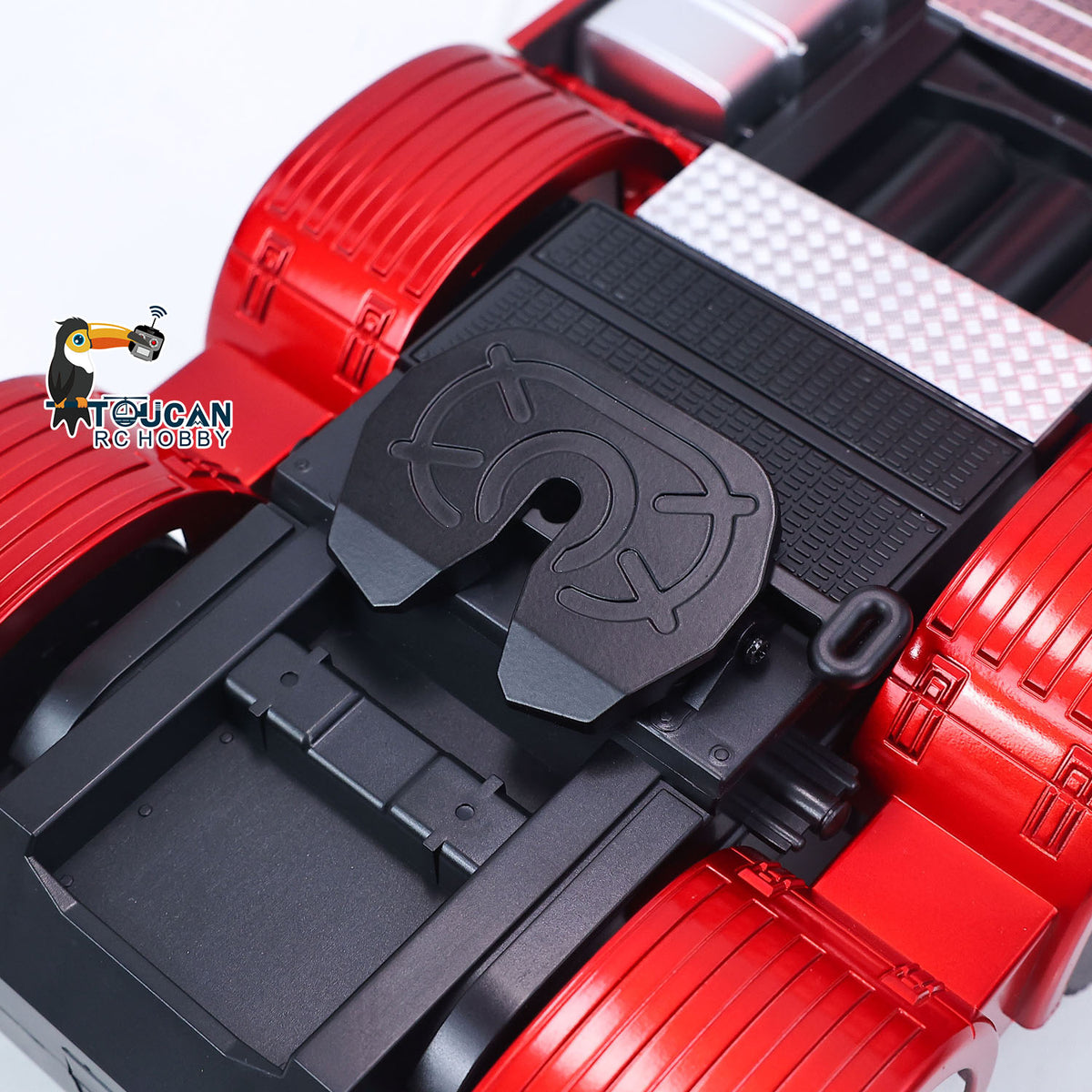 TOUCAN RC HOBBY US Stock 6*4 HUINA 1501PRO 1/18 RC Tractor Truck RTR Plastic Radio Controlled Construction Vehicle Light Sound Unit Assembled Finished Model