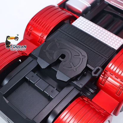 TOUCAN RC HOBBY US Stock 6*4 HUINA 1501PRO 1/18 RC Tractor Truck RTR Plastic Radio Controlled Construction Vehicle Light Sound Unit Assembled Finished Model