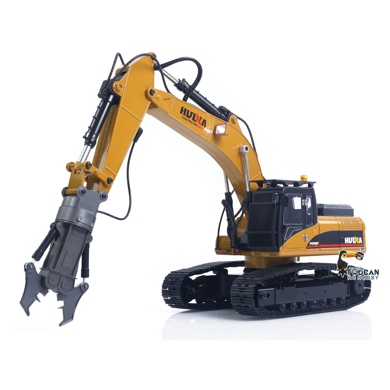 In Stock HUINA New Upgrade 580 1/14 Metal Excavator Model