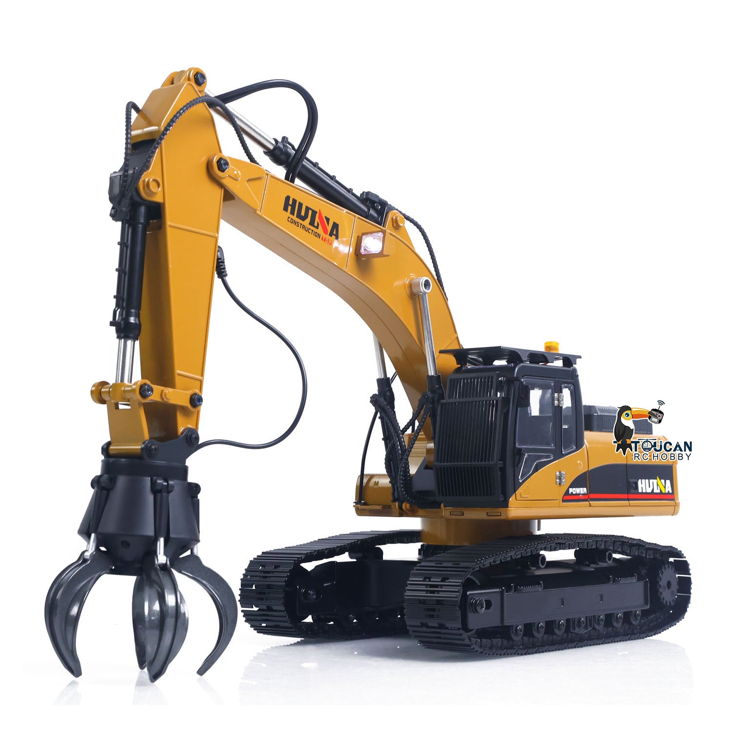 In Stock HUINA New Upgrade 580 1/14 Metal Excavator Model