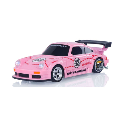 US Stock JIABAILE 993 2.4G Mini RC Drift Car 1/43 Racing Vehicle 4WD Ready to Go Toy Model Gyroscope Radio Battery Lights 4305A