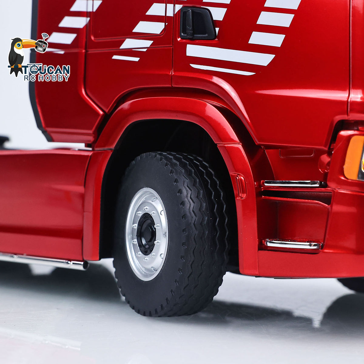 TOUCAN RC HOBBY US Stock 6*4 HUINA 1501PRO 1/18 RC Tractor Truck RTR Plastic Radio Controlled Construction Vehicle Light Sound Unit Assembled Finished Model