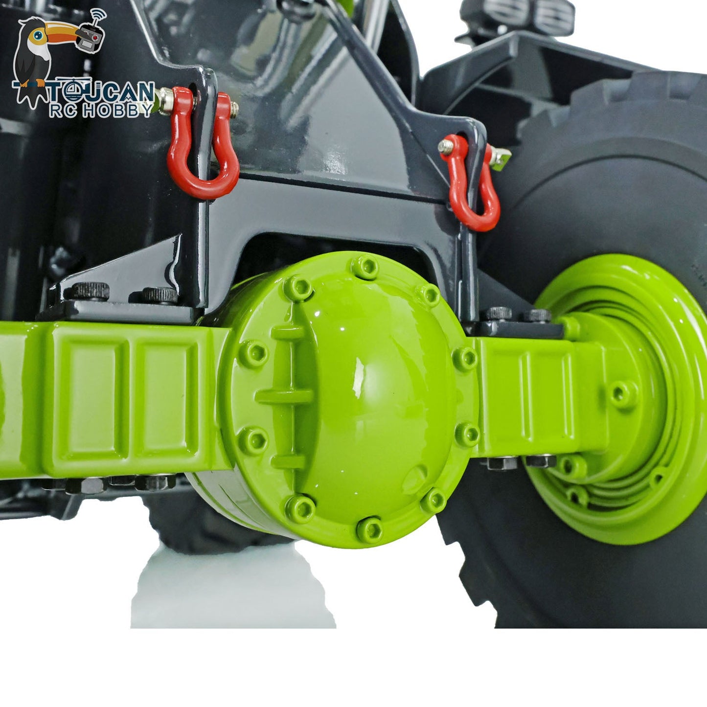 1/14 Scale RC Hydraulic Loader WA470 Metal Construction Vehicle 980L Remote Control Lights Sound Radio System