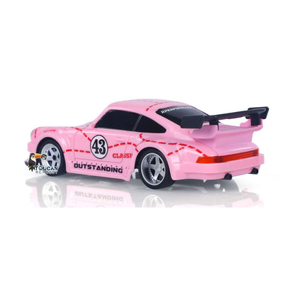 UK Stock JIABAILE 993 2.4G Mini RC Drift Car 1/43 Racing Vehicle 4WD Ready to Go Toy Model Gyroscope Radio Battery Lights 4305A