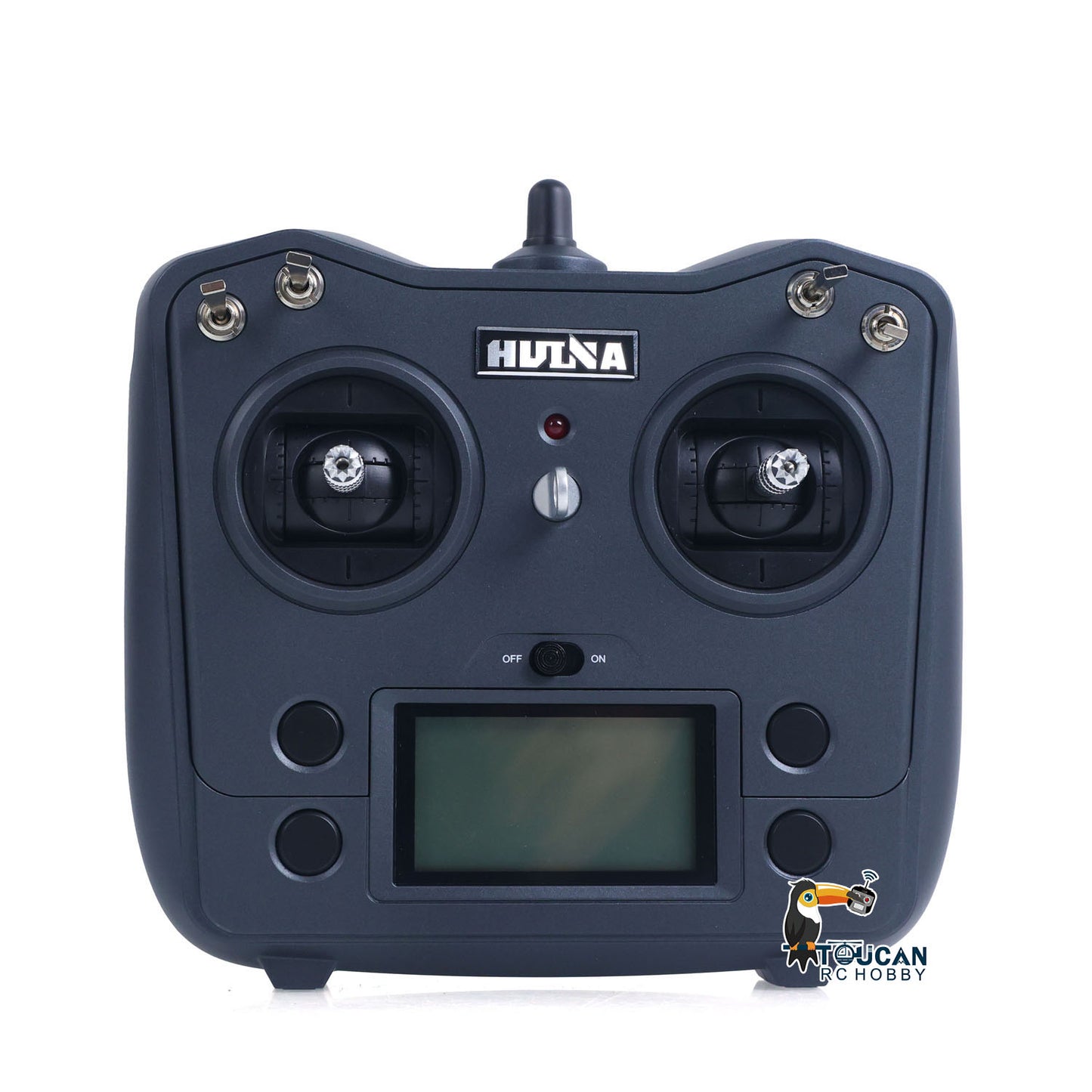 HUINA New Upgrade 580 1/14 Metal Excavator Model Engineering Vehicle Electric Ball Grabber 360 Rotating Shear Claw Sound Lights