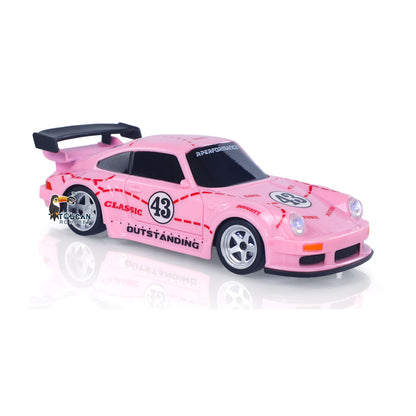 US Stock JIABAILE 993 2.4G Mini RC Drift Car 1/43 Racing Vehicle 4WD Ready to Go Toy Model Gyroscope Radio Battery Lights 4305A