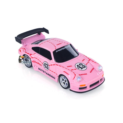 US Stock JIABAILE 993 2.4G Mini RC Drift Car 1/43 Racing Vehicle 4WD Ready to Go Toy Model Gyroscope Radio Battery Lights 4305A