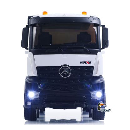 Fast Free Shipping for EU Metal 1/14 RC Mixer Truck RTR 2.4GHz Radio 12CH Light Sound Effects Remote Control Agitating Lorry Finished Model Toys Battery