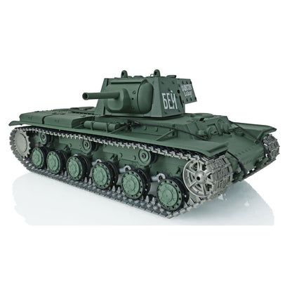 TOUCAN RC HOBBY Henglong 1/16 TK7.0 Promotion Soviet Union KV-1 RTR RC Tank 3878 360 Degrees Turret Smoke BB IR Metal Barrel Tracks Sprockets Idlers Wheels Gearbox
