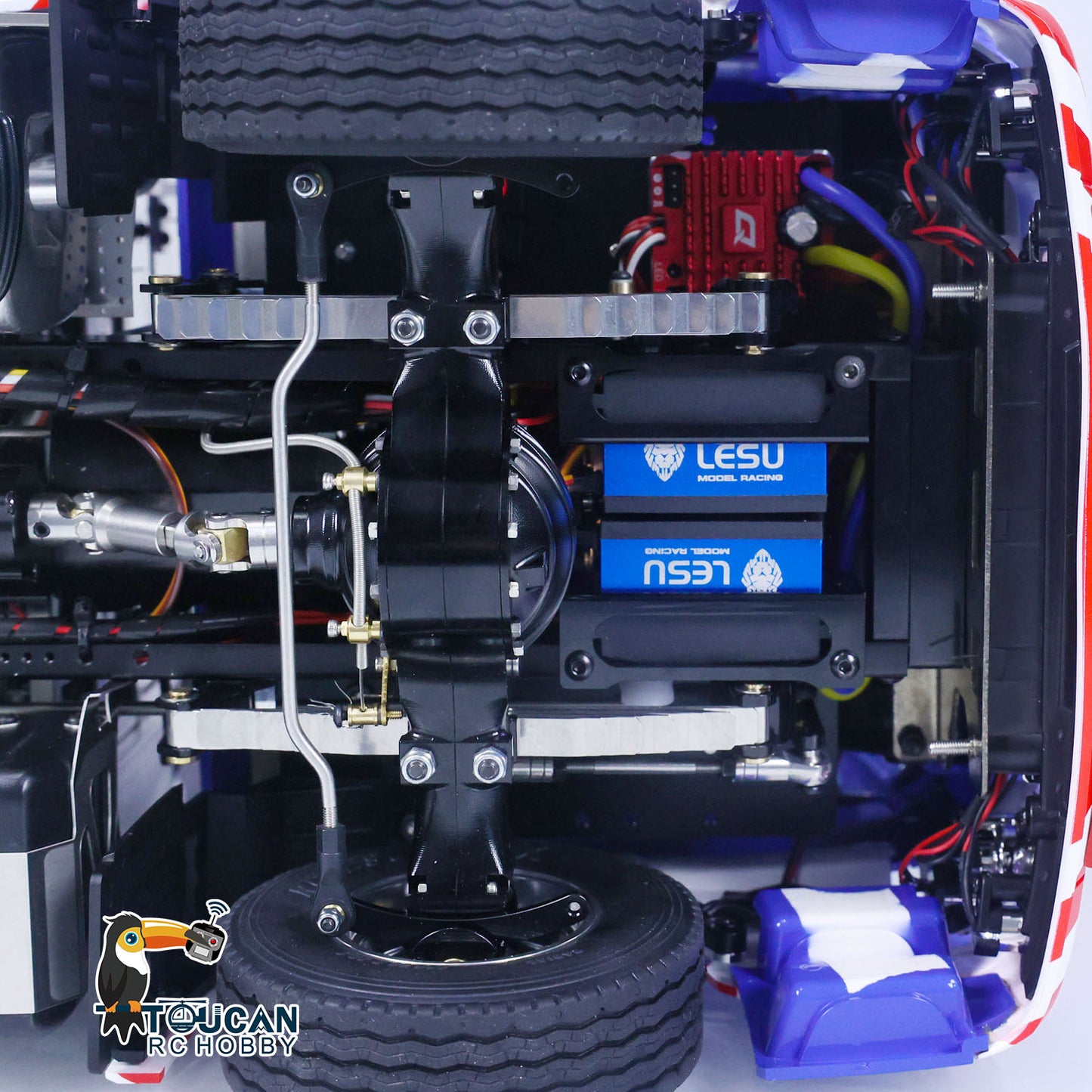 TOUCAN RC HOBBY 1/14  8X8 RC Tractor Truck 3-speed Transmission Remote Control Car Model