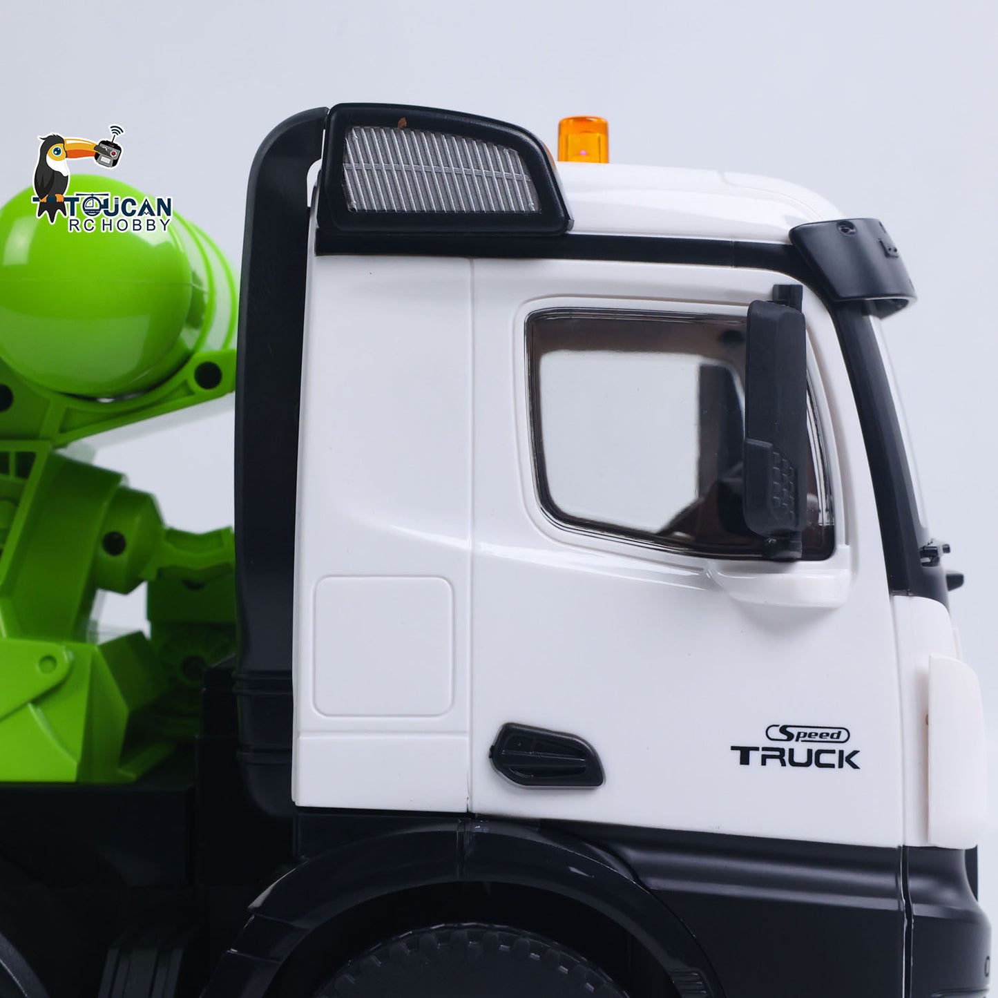 Fast Free Shipping for EU Metal 1/14 RC Mixer Truck RTR 2.4GHz Radio 12CH Light Sound Effects Remote Control Agitating Lorry Finished Model Toys Battery
