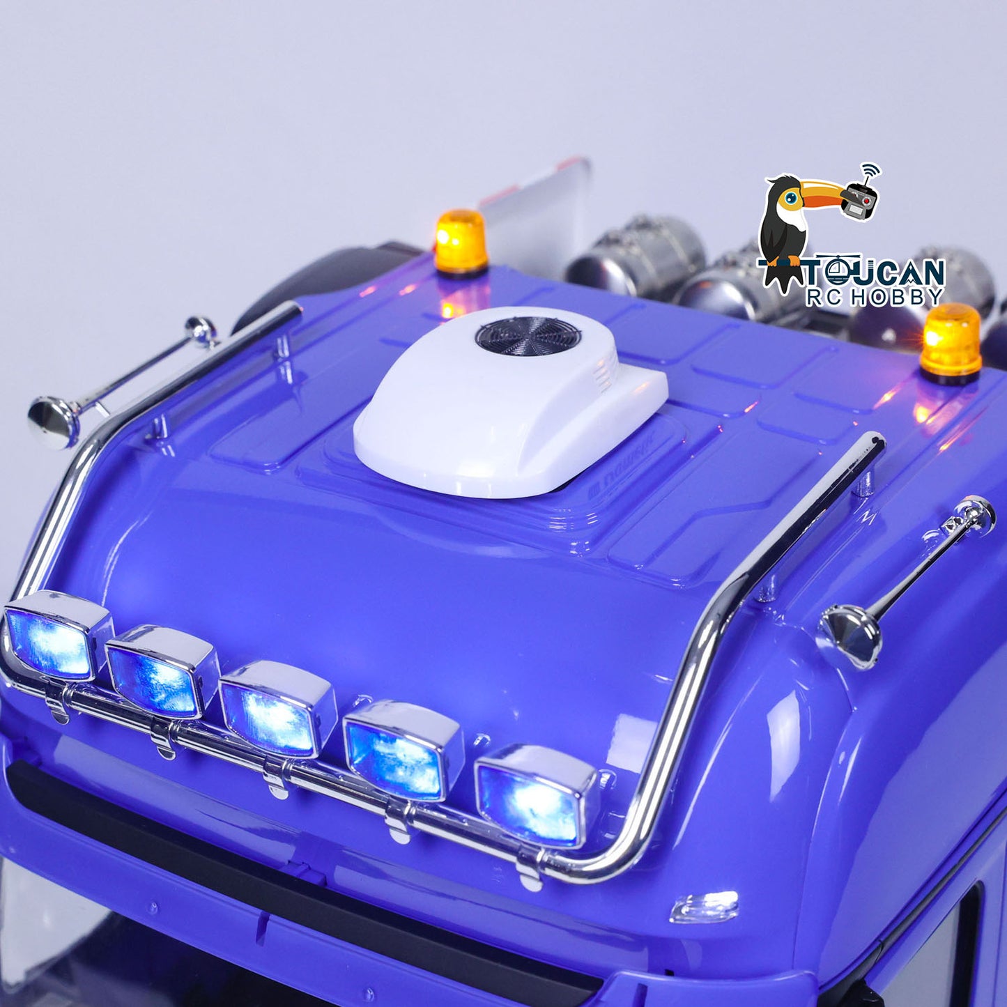 TOUCAN RC HOBBY 1/14  8X8 RC Tractor Truck 3-speed Transmission Remote Control Car Model