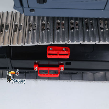 Metal LESU 1/14 Remote Control Hydraulic Tracked Excavator SK500 RC Digger 6CH Valve 3MAP Pump Brass Relief Valve Light System