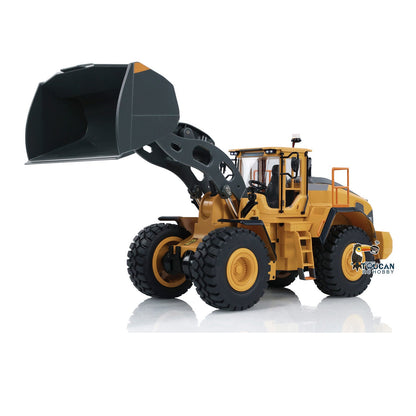 In Stock Double Eagle Metal 1/16 L260H E592 RC Loader Remote Control Electric Lifting Construction Vehicle Model Toy Light Sound ESC Motor Servo Battery