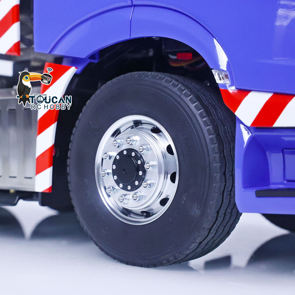 TOUCAN RC HOBBY 1/14  8X8 RC Tractor Truck 3-speed Transmission Remote Control Car Model