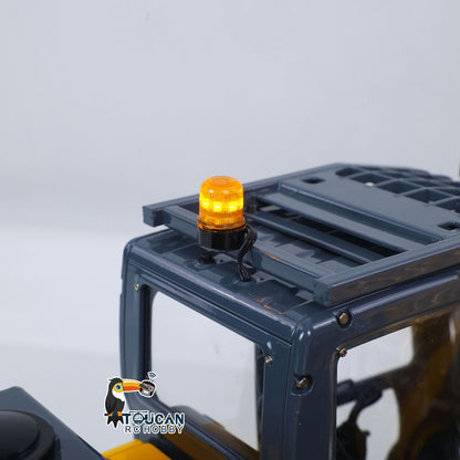 Metal LESU 1/14 Remote Control Hydraulic Tracked Excavator SK500 RC Digger 6CH Valve 3MAP Pump Brass Relief Valve Light System